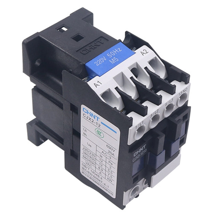 CHNT CJX2-3210 32A 220V Silver Alloy Contacts Multi-Purpose Single-Phase AC Contactor - Relays by CHNT | Online Shopping South Africa | PMC TechLife | Buy Now Pay Later Mobicred