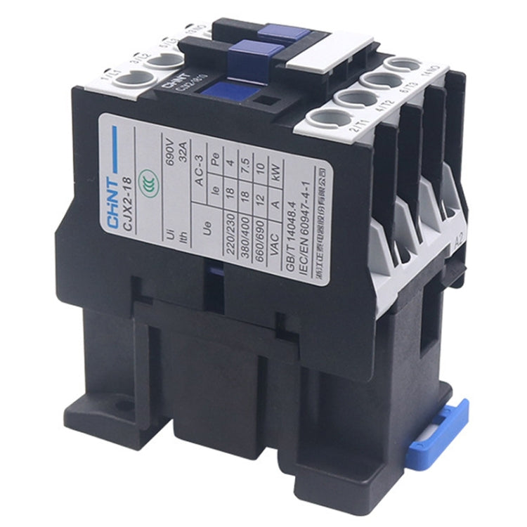 CHNT CJX2-3210 32A 220V Silver Alloy Contacts Multi-Purpose Single-Phase AC Contactor - Relays by CHNT | Online Shopping South Africa | PMC TechLife | Buy Now Pay Later Mobicred