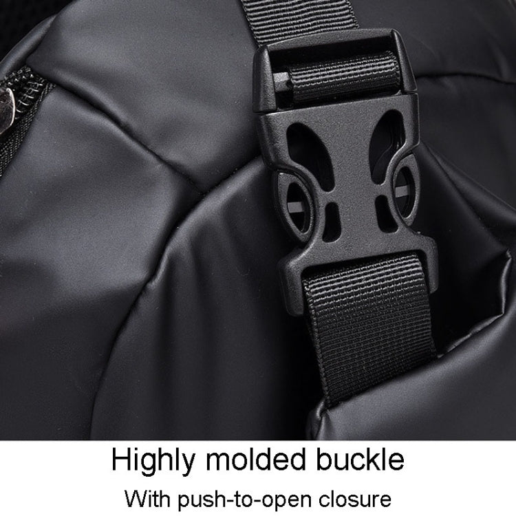 WEIXIER 6013 Casual Single-Shoulder Crossbody Packs Multifunctional Motorcycle Sports Chest Bag(Black) - Single-shoulder Bags by WEIXIER | Online Shopping South Africa | PMC TechLife | Buy Now Pay Later Mobicred