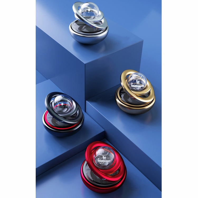 Interstellar Vast Solar Rotating Car Aromatherapy Ornaments, Color: Gold - Air Freshener by PMC TechLife | Online Shopping South Africa | PMC TechLife | Buy Now Pay Later Mobicred