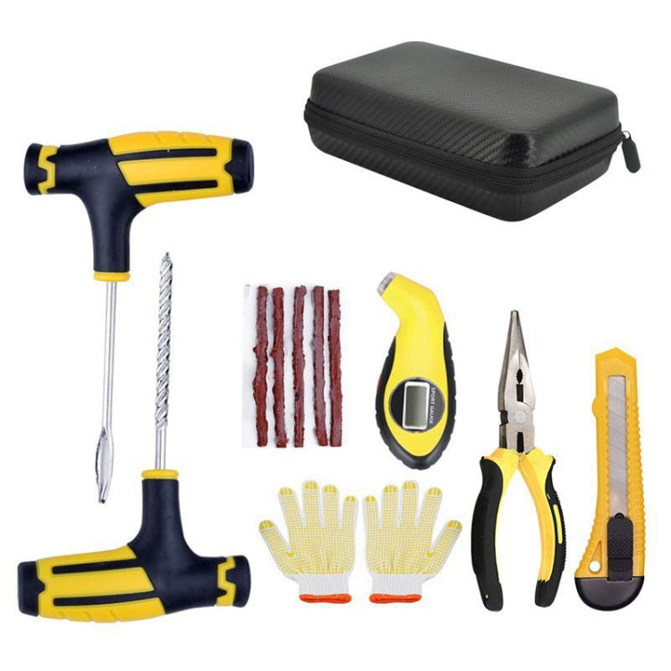 7pcs-1 Automotive Vacuum Tire Repair Tool Car Tire Patching Instrument Set - Tire Repair & Installation Tools by PMC TechLife | Online Shopping South Africa | PMC TechLife | Buy Now Pay Later Mobicred