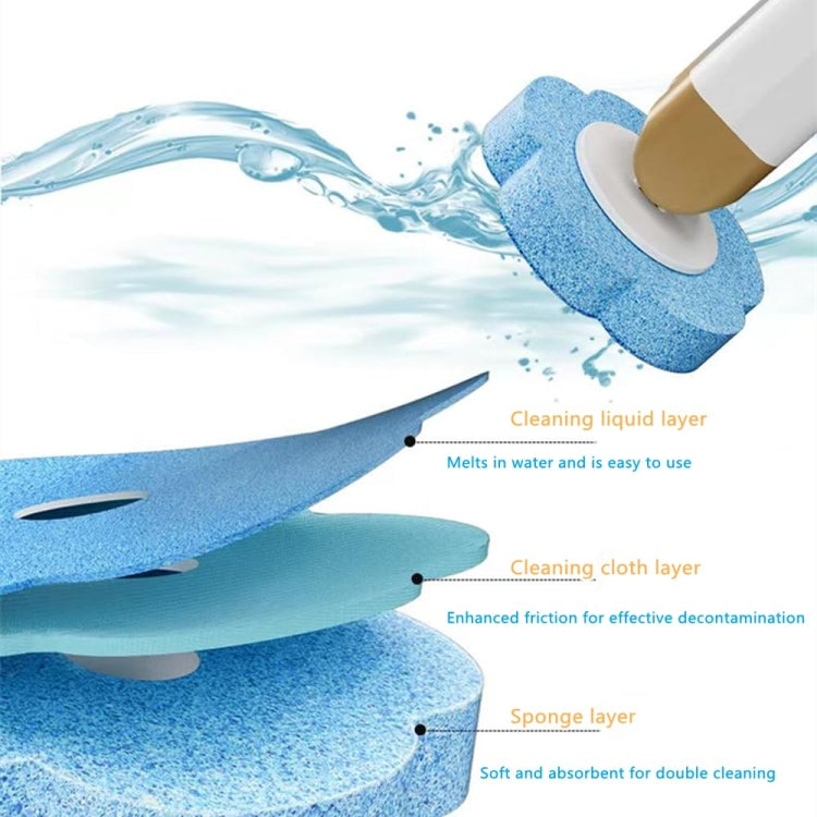 With 24pcs Marine Incense Brush Head Disposable Toilet Brush Set Wall-mounted Throwable Bathroom Cleaning Brush With Cleaning Solution - Cleaning Tools by PMc TechLife | Online Shopping South Africa | PMc TechLife | Buy Now Pay Later Mobicred