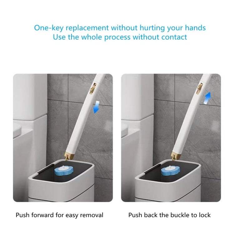With 24pcs Marine Incense Brush Head Disposable Toilet Brush Set Wall-mounted Throwable Bathroom Cleaning Brush With Cleaning Solution - Cleaning Tools by PMc TechLife | Online Shopping South Africa | PMc TechLife | Buy Now Pay Later Mobicred