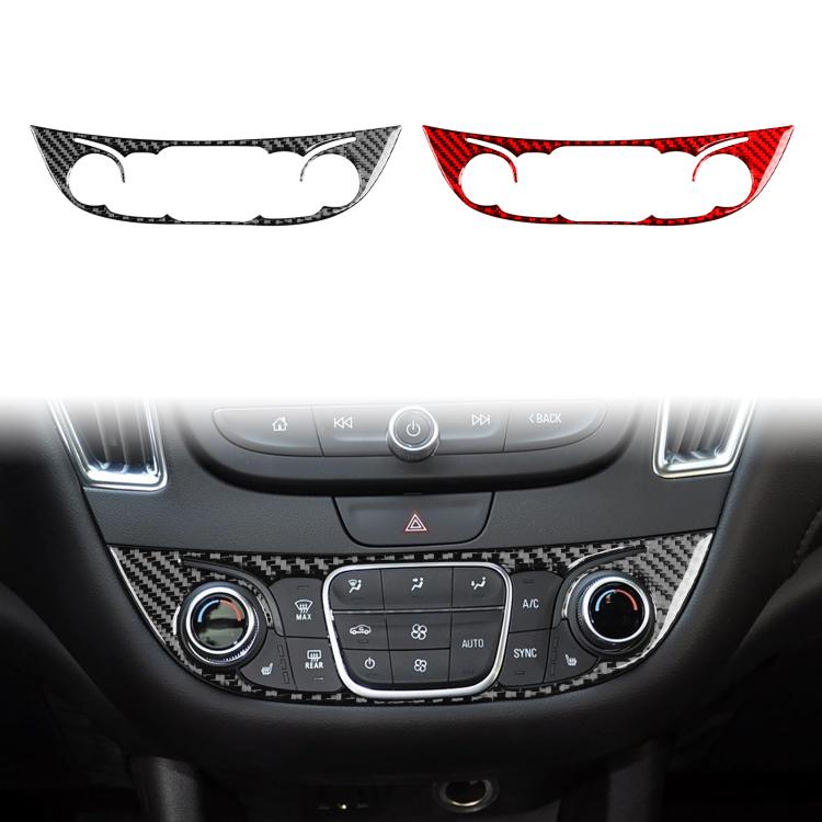 For Chevrolet Malibu 2016-2022 B Model Left-hand Drive Center Control Knob Panel Sticker(Black) - Car Interior Mouldings by PMc TechLife | Online Shopping South Africa | PMc TechLife | Buy Now Pay Later Mobicred
