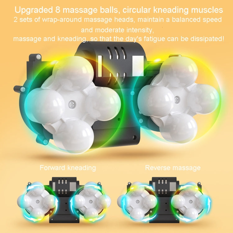 Waist And Back Massager Lumbar Vertebra Car Neck Massage Pillow, Specification: Wired Model Gray - free shipping - PMC TechLife - Order now!