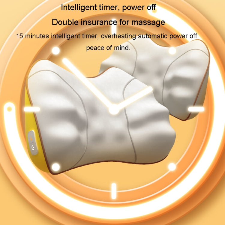 Waist And Back Massager Lumbar Vertebra Car Neck Massage Pillow, Specification: Wired Model Gray - free shipping - PMC TechLife - Order now!