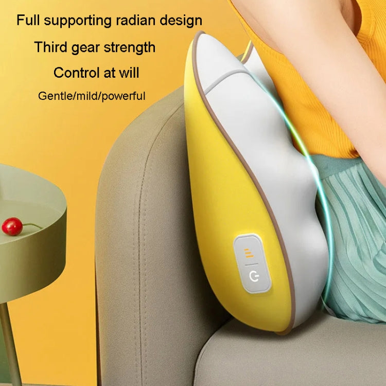 Waist And Back Massager Lumbar Vertebra Car Neck Massage Pillow, Specification: Charging Model Gray - free shipping - PMC TechLife - Order now!