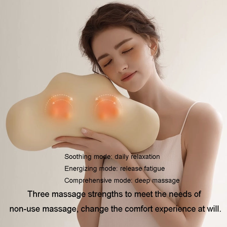 Multi-Function Lumbar Massager Car Cervical Hot Waist Massage Pillow, Specification: Charging Model Yellow - free shipping - PMC TechLife - Order now!