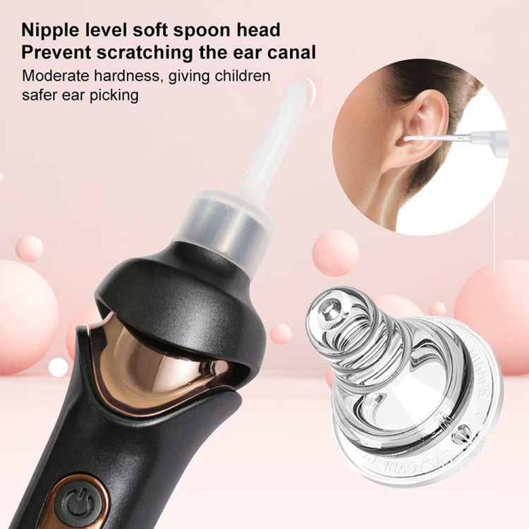 Luminous Upgraded LED Electric Ear Scoop Children Ear Cleaning Tool Set(White) - free shipping - PMC TechLife - Order now!