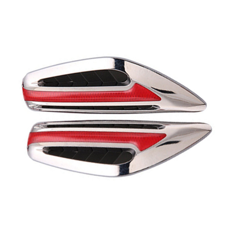 2pcs Car Fender Blade Dynamic Side Marker Lights 12V LED High Bright Daytime Running Lights(Red) - Running Lights by PMC TechLife | Online Shopping South Africa | PMC TechLife | Buy Now Pay Later Mobicred