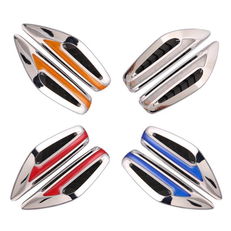 2pcs Car Fender Blade Dynamic Side Marker Lights 12V LED High Bright Daytime Running Lights(White) - Running Lights by PMC TechLife | Online Shopping South Africa | PMC TechLife | Buy Now Pay Later Mobicred