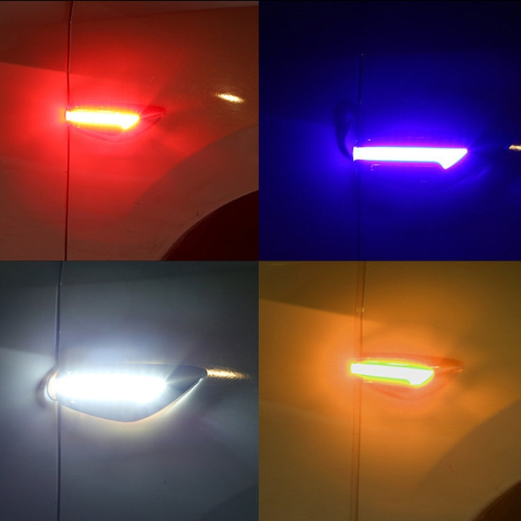 2pcs Car Fender Blade Dynamic Side Marker Lights 12V LED High Bright Daytime Running Lights(White) - Running Lights by PMC TechLife | Online Shopping South Africa | PMC TechLife | Buy Now Pay Later Mobicred