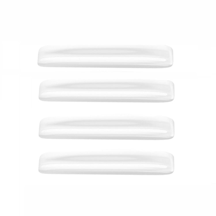 4pcs/set Car Rearview Mirror Body ABS Anti-collision Strip(Pearl White) - Anti Collision Sticker by PMC TechLife | Online Shopping South Africa | PMC TechLife | Buy Now Pay Later Mobicred