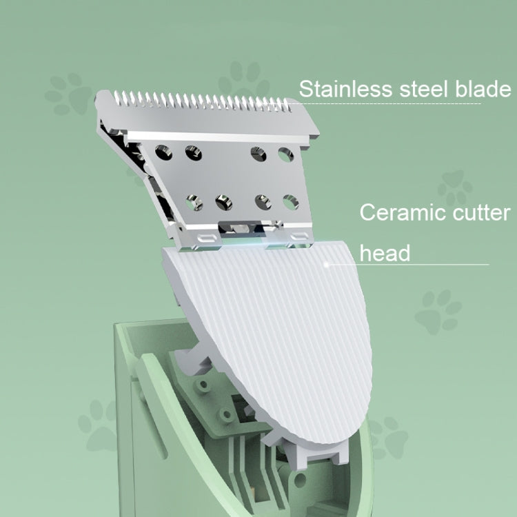 Multifunctional Pet Electric Shaver Cat And Dog Hair Clipper, Color: 4-in-1 White - Electric Clipper by PMC TechLife | Online Shopping South Africa | PMC TechLife | Buy Now Pay Later Mobicred