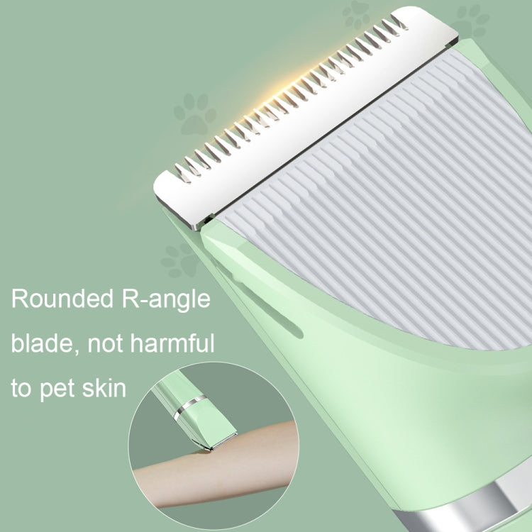 Multifunctional Pet Electric Shaver Cat And Dog Hair Clipper, Color: 4-in-1 Green - Electric Clipper by PMC TechLife | Online Shopping South Africa | PMC TechLife | Buy Now Pay Later Mobicred
