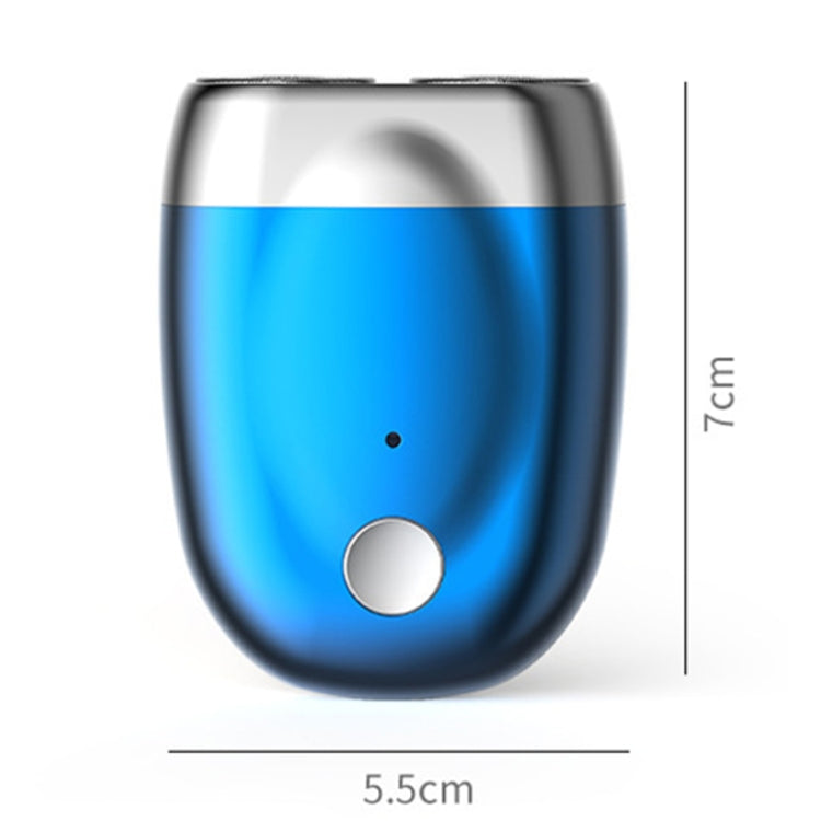 Double-head Mini Magnetic Shaver Portable Men Electric Shaver(Silver Black) - free shipping - PMC TechLife - Order now!