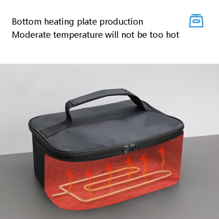 12V Food Warmers Electric Heater Lunch Box Container(Car Power Cord+US Plug) - Heating Cups by PMC TechLife | Online Shopping South Africa | PMC TechLife | Buy Now Pay Later Mobicred