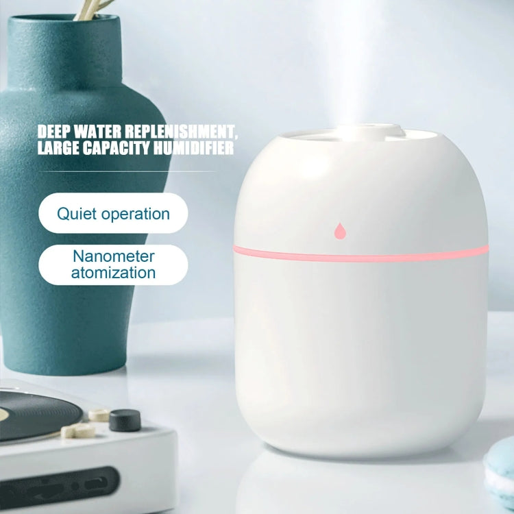 USB Plug-in Car Household Air Purification Water Drop Humidifier Large Capacity Sprayer(Pink) - free shipping - PMC TechLife - Order now!