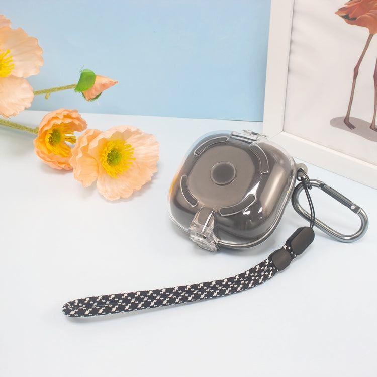 For Beats Fit Pro Transparent PC Hard Shell Earphone Protective Case with Lanyard(Transparent) - Other Case by PMC Jewellery | Online Shopping South Africa | PMC Jewellery | Buy Now Pay Later Mobicred