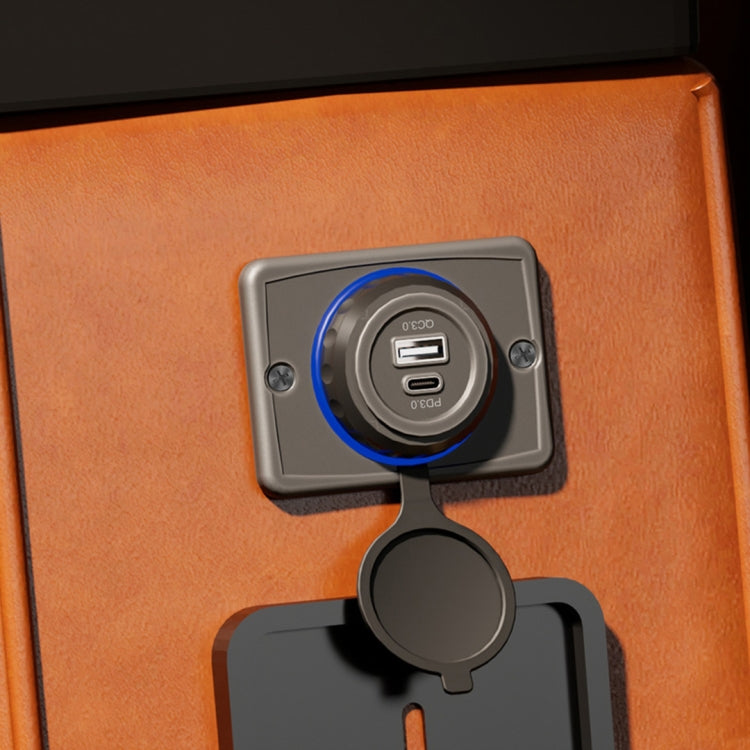 Car Ship Modified Waterproof USB Socket Charger, Model: UCC-350 AC3.1A Total 3.1A 15.5W - DIY Modified Charger by PMC TechLife | Online Shopping South Africa | PMC TechLife