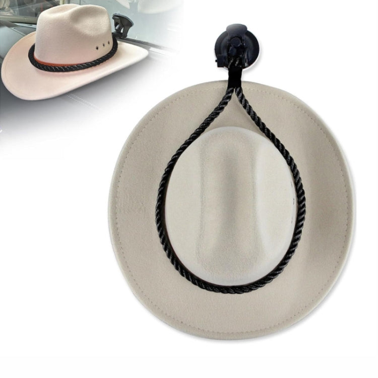 Car Cowboy Hat Rack Home Door Rear Hat Hook Holder, Color: Black - Stowing Tidying by PMC TechLife | Online Shopping South Africa | PMC TechLife | Buy Now Pay Later Mobicred