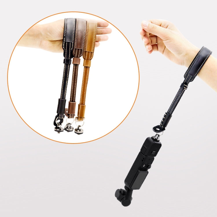 Camera Gimbal Hand Strap Handheld Stabilizer Accessories Wrist Strap For DJI OSMO Pocket 3 / OM 3 / OM 4 / OM 5 / OM 6(Brown) - Other by PMC TechLife | Online Shopping South Africa | PMC TechLife | Buy Now Pay Later Mobicred