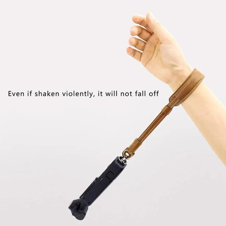 Camera Gimbal Hand Strap Handheld Stabilizer Accessories Wrist Strap For DJI OSMO Pocket 3 / OM 3 / OM 4 / OM 5 / OM 6(Coffee Color) - Other by PMC TechLife | Online Shopping South Africa | PMC TechLife | Buy Now Pay Later Mobicred