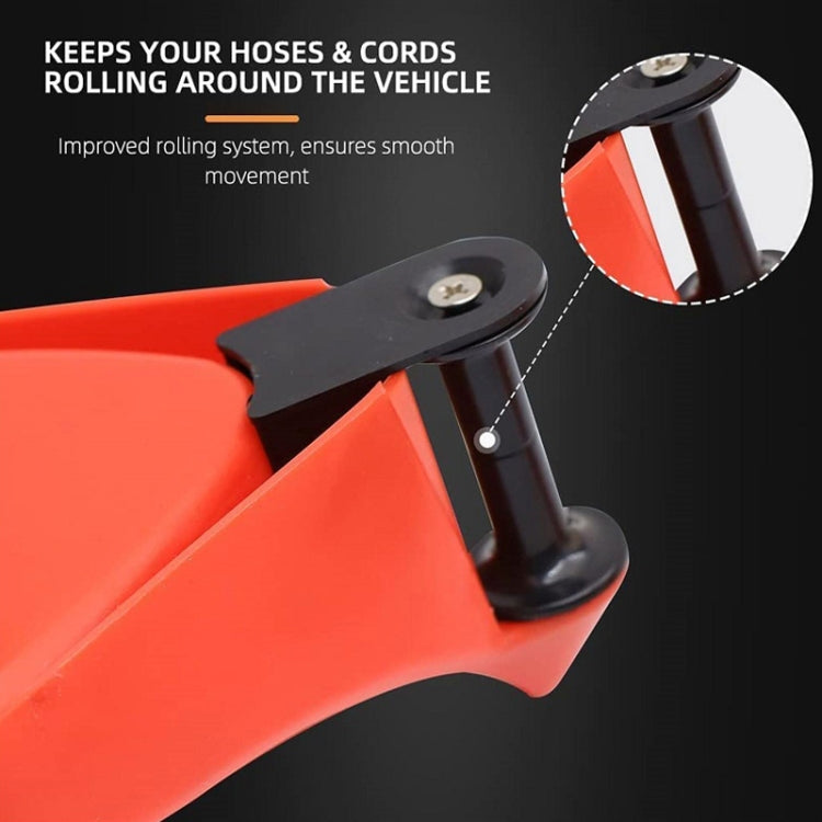 Portable Practical Tire Winder for Cars Beauty Cleaning Tools(Black) - Car Washer & Accessories by PMC TechLife | Online Shopping South Africa | PMC TechLife | Buy Now Pay Later Mobicred