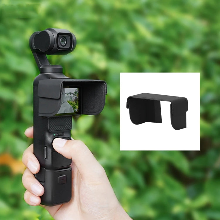 For DJI Osmo Pocket 3 BRDRC Sunshade Hood Light Weight Screen Shade(Black) - Other Accessories by BRDRC | Online Shopping South Africa | PMC TechLife | Buy Now Pay Later Mobicred