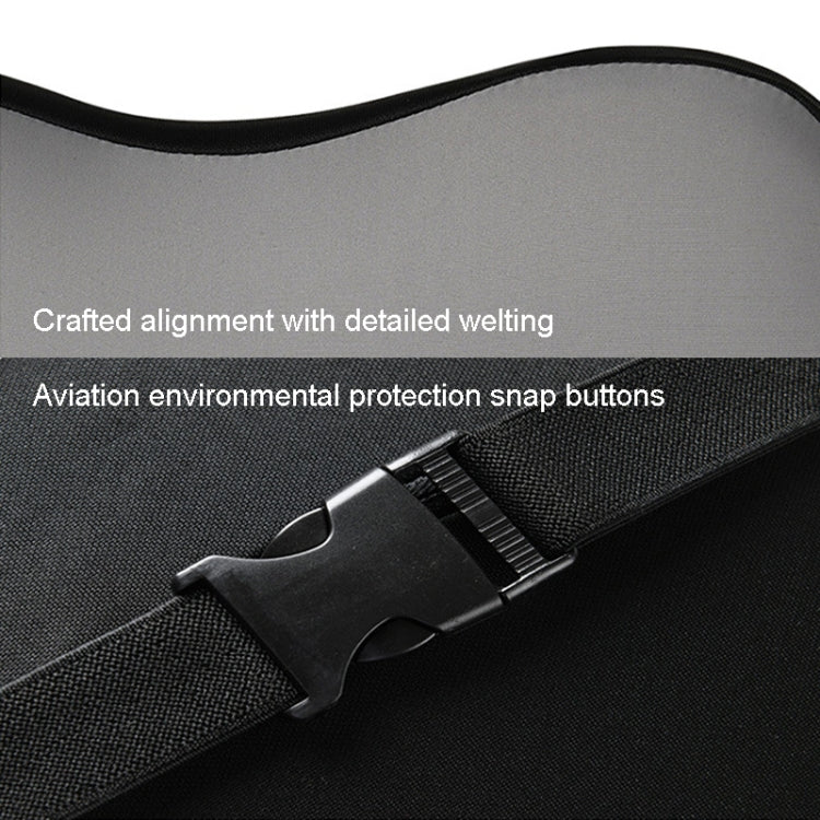 Car Memory Foam Neck Pillow Car Neck Rest Silk Pillow Car Seat Cervical Cushion, Style: Lumbar Pad Gray - Seat Accessories by PMC TechLife | Online Shopping South Africa | PMC TechLife | Buy Now Pay Later Mobicred