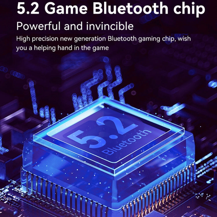 D8 Mobile Phone Stretch Band Light Gamepad Dual Hall Wireless Bluetooth Somatic Vibration Grip for PC / Android / IOS / Tablet / PS3 / PS4 / Switch, Color: Black - Gamepads by PMC TechLife | Online Shopping South Africa | PMC TechLife | Buy Now Pay Later Mobicred