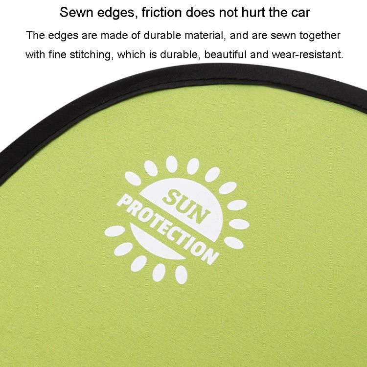 Car All Round Window Sunshade Adjustable Sunscreen Heat Insulation Sun Shade(Fresh Green) - Sound & Heat Insulation Cotton by PMC TechLife | Online Shopping South Africa | PMC TechLife | Buy Now Pay Later Mobicred