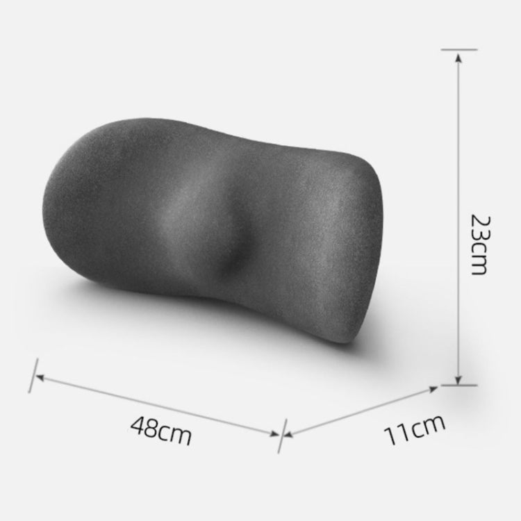 Car Cushion Driving Seat Cervical Support Backrest Pillow, Style: Headrest + Waist Pad Black - Seat Accessories by PMC TechLife | Online Shopping South Africa | PMC TechLife | Buy Now Pay Later Mobicred