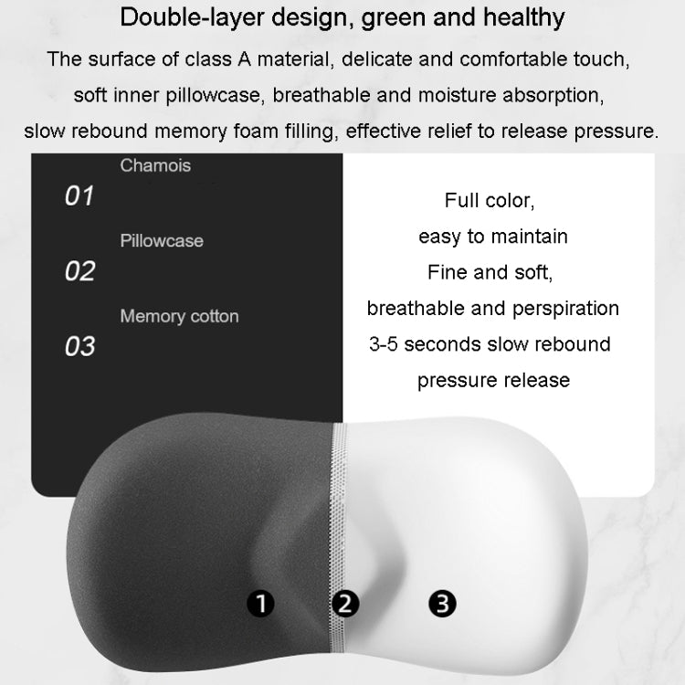 Car Cushion Driving Seat Cervical Support Backrest Pillow, Style: Headrest + Waist Pad Black - Seat Accessories by PMC TechLife | Online Shopping South Africa | PMC TechLife | Buy Now Pay Later Mobicred