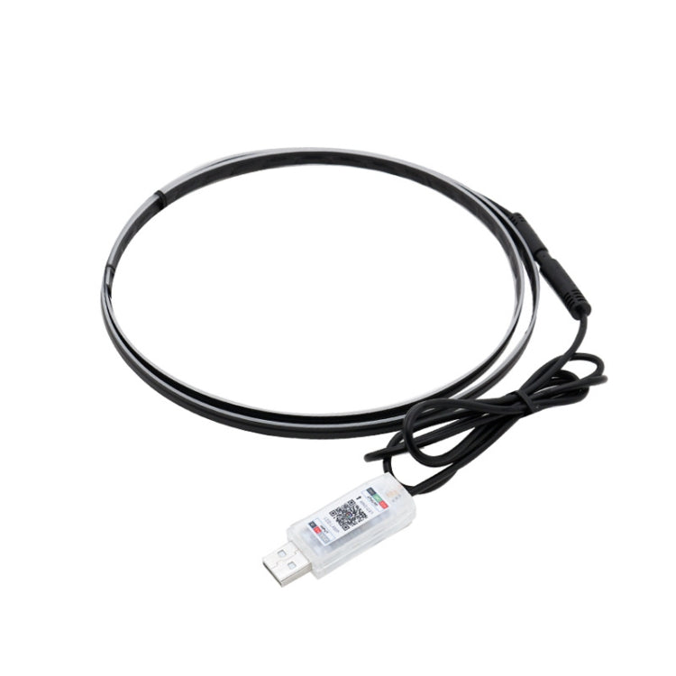 Car Interior Fiber Optic Cold Light RGB Ambient Lamp Center Phantom Footwell Atmosphere Lights, Style: One To One 110cm(Colorful Double Control) - Atmosphere lights by PMC TechLife | Online Shopping South Africa | PMC TechLife | Buy Now Pay Later Mobicred