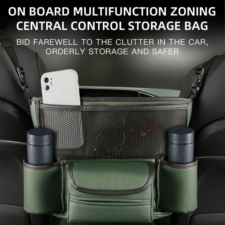 Car Multifunctional Armrest Box Storage Bag Car Interior Supplies(Green) - free shipping - PMC TechLife - Order now!