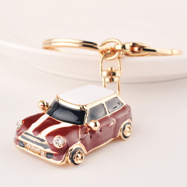Mini Car Keychain Pendant Toy Beetle Car Gift, Color: Dark Red - Key Rings by PMC TechLife | Online Shopping South Africa | PMC TechLife | Buy Now Pay Later Mobicred