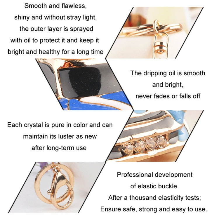 Mini Car Keychain Pendant Toy Beetle Car Gift, Color: Dark Red - Key Rings by PMC TechLife | Online Shopping South Africa | PMC TechLife | Buy Now Pay Later Mobicred