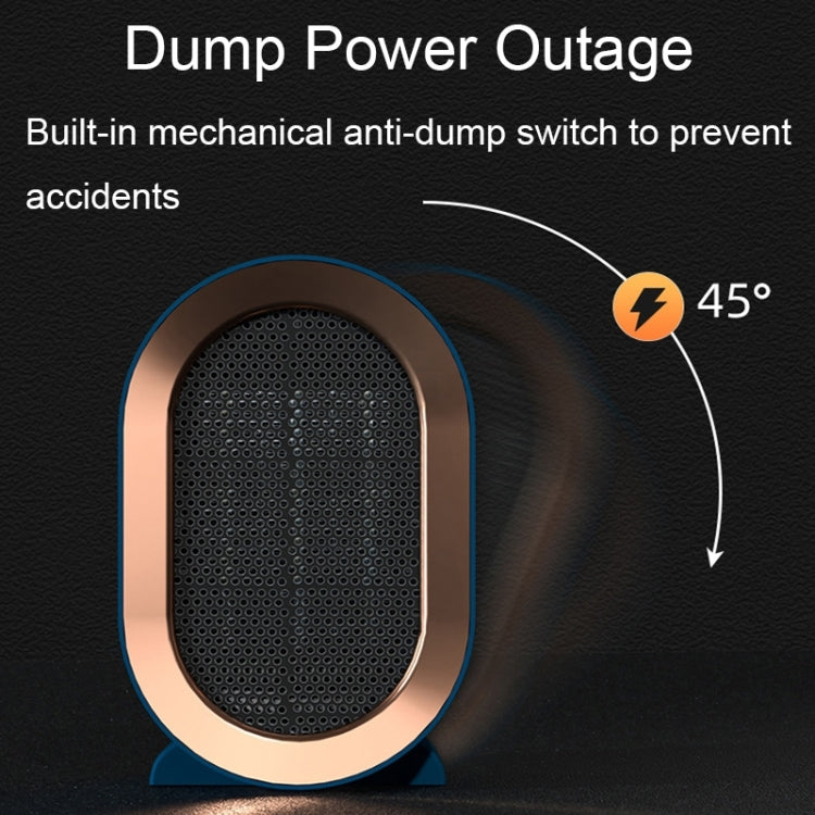 Small Desktop Electric Heater Home PTC Instant Energy-saving Heater, Spec: UK Plug(White) - Electric Heaters by PMC TechLife | Online Shopping South Africa | PMC TechLife | Buy Now Pay Later Mobicred