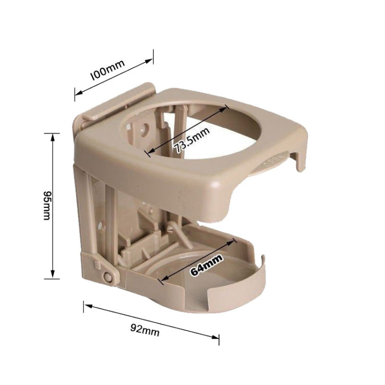 Car Air Vent Multifunctional Drink Holder Car Mug Stand Ashtray Rack(Black) - Car Drink Holders by PMC TechLife | Online Shopping South Africa | PMC TechLife | Buy Now Pay Later Mobicred