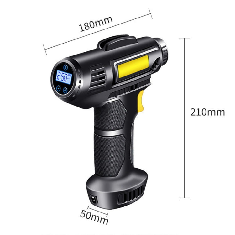 Portable Multifunctional Car Inflator Automobile Tire Pneumatic Pump, Model: Wireless Digital - Inflatable Pump by PMC TechLife | Online Shopping South Africa | PMC TechLife