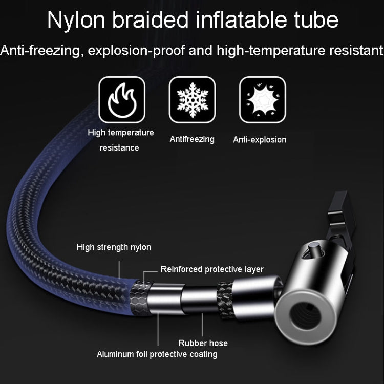 Portable Multifunctional Car Inflator Automobile Tire Pneumatic Pump, Model: Wired Pointer - Inflatable Pump by PMC TechLife | Online Shopping South Africa | PMC TechLife