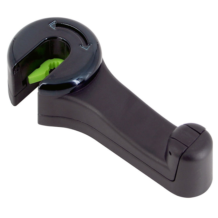 Car Back Seat Double Hook Phone Holder, Color: Black - free shipping - PMC TechLife - Order now!