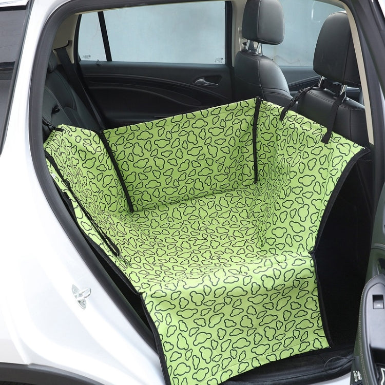 Car Single Seat Waterproof Pet Seat Protective Pad, Color: Green Cloud - free shipping - PMC TechLife - Order now!