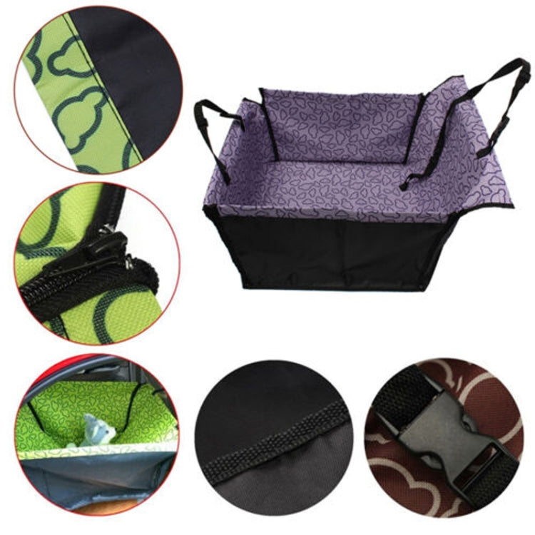Car Single Seat Waterproof Pet Seat Protective Pad, Color: Green Cloud - free shipping - PMC TechLife - Order now!