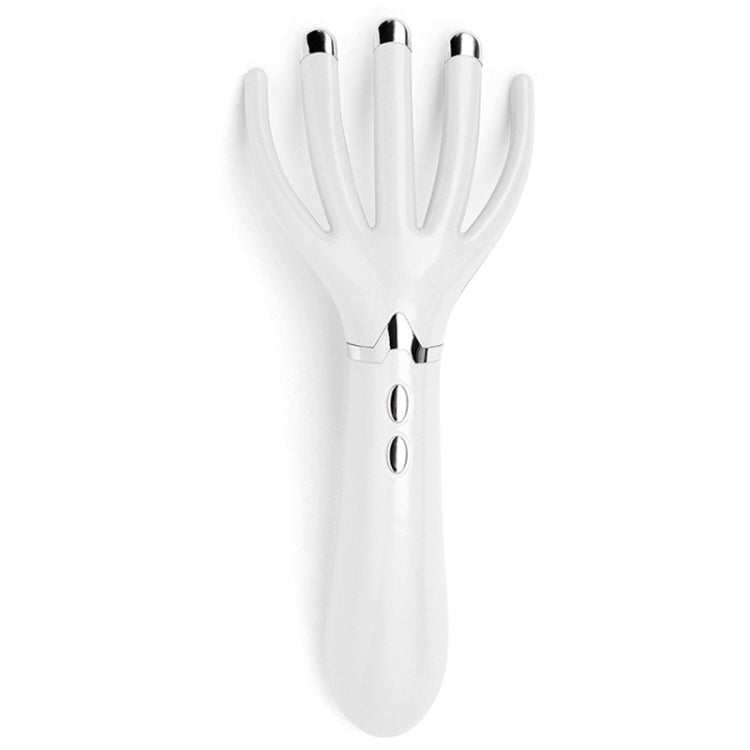 Mini Charging Electric Head Massager Multifunctional Heated Vibration Massage Comb(Pearl White) - free shipping - PMC TechLife - Order now!