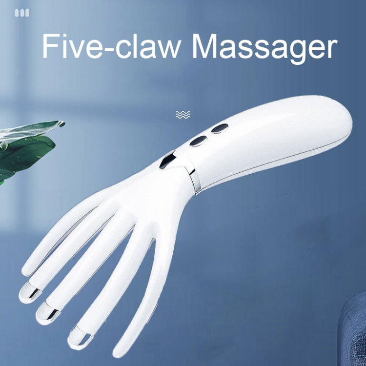 Mini Charging Electric Head Massager Multifunctional Heated Vibration Massage Comb(Pearl White) - free shipping - PMC TechLife - Order now!