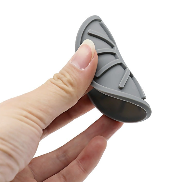 4pcs/set 6.8x0.3cm Car Anti-slip Silicone Water Coaster Storage Interior, Color: Gray - Car Drink Holders by PMC TechLife | Online Shopping South Africa | PMC TechLife | Buy Now Pay Later Mobicred