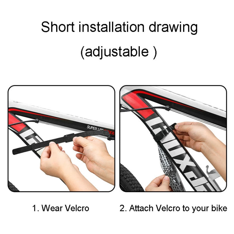 ENLEE E-641316 6pcs /Set Bicycle Extended Front And Rear Mudguards Road Bike Quick Detachable Fenders, Style: Five-Star Model - free shipping - PMc TechLife - Order now!