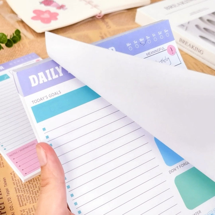 60pages /Book Weekly Planning Note Pad Schedule Time Management Planning Notebook(Jh002) - Notebooks by PMC TechLife | Online Shopping South Africa | PMC TechLife